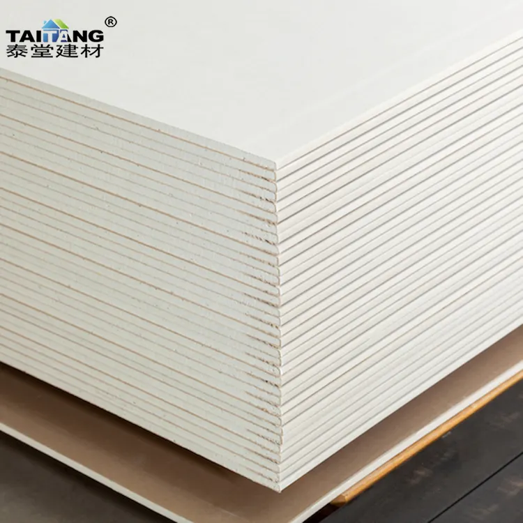 High Density Drywall Sound Absorption 5/8 Type X Gypsum Board Plasterboard