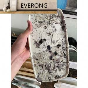 Granit Quartzite Patagonia Poli Translucide Rétroéclairé Naturel Personnalisé EV pour Carrelage, Plans de Toilette et Revêtements Muraux - Product Image 3