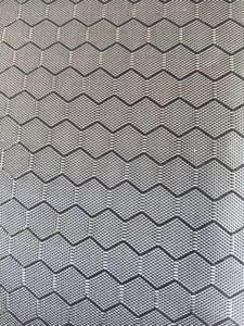 BAIJIA <span class=keywords><strong>Fty</strong></span> Proveedor 420D Poliéster Panal Hexágono Oxford PU - Product Image 2