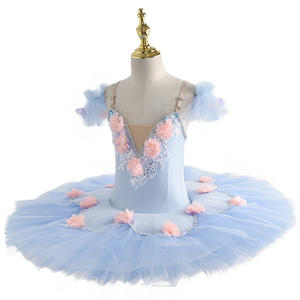 Tutú de Ballet profesional Pancake niños <span class=keywords><strong>blanco</strong></span> Swan Lake Ballet disfraz niños Danse niñas bailarina tutú faldas - Product Image 4