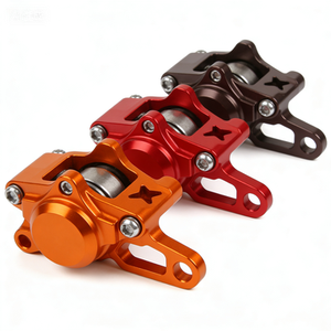 Support d'étrier arrière en aluminium CNC sur mesure - Adaptateur de frein de moto pour modèles spécifiques - Product Image 1