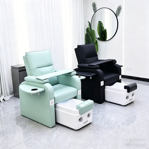 Sillón de Pedicura Moderno de Lujo 2026 con Sistema de Chorro sin Tuberías e Iluminación LED - Sofá Ergonómico para Spa de Pies para Salón de Uñas y Centro Médico - Product Image 1