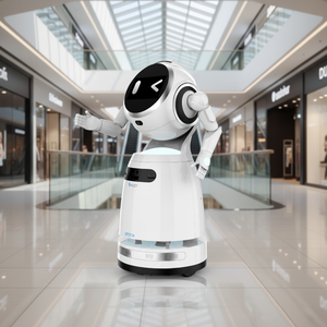 Robot Humanoide Interactivo UBTECH Cruzr 1s Plus con Reconocimiento de Voz, Comprensión Semántica, Evitación de Obstáculos, Piel Sintética Segura y Funciones Automáticas - Product Image 1