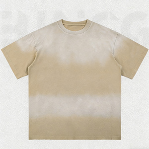 T-shirt en coton 100% solide de qualité supérieure, style vintage, pour homme, doux, respirant, 220g, coupe classique, manches courtes, streetwear décontracté hip-hop - Product Image 5