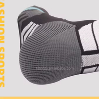 Chaussettes de cyclisme noires hommes et femmes coton basket-ball course chaussette athlétique épaisse Elite mode Sublimation Sox