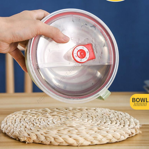 Bol à soupe et nouilles en acier inoxydable 304 Syh696 avec couvercle pour ramen, fruits, riz, salade et emballage alimentaire – Vente en gros - Product Image 5