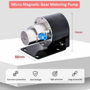 Pompa roda gigi magnetik mikro <span class=keywords><strong>Volume</strong></span> kecil pompa roda gigi suhu tinggi tingkat aliran kecil - Product Image 3