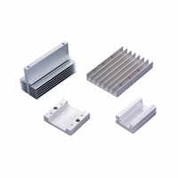 Dissipateur thermique en aluminium extrudé sur mesure Usinage CNC de précision Tongtai TMV-720A Finition anodisée Tolerances strictes 0,2 Personnalisable