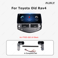 Aijia 12.3 ''pour 2006-2012 Toyota RAV4 Autoradio Android MP5 Cadre de boîtier 2 Din Unité principale Fascia Stereo Dash Cover Panel