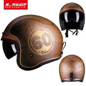<span class=keywords><strong>Casco</strong></span> Original <span class=keywords><strong>LS2</strong></span> Spitfire <span class=keywords><strong>Vintage</strong></span> Jet, <span class=keywords><strong>Casco</strong></span> Abierto 3/4 Retro, <span class=keywords><strong>Casco</strong></span> Medio, <span class=keywords><strong>Casco</strong></span> para Motocicleta, Accesorios para Motocicletas - Product Image 6