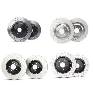 Discos de Freno Traseros Resistentes al Calor con Patrón Perforado 355*32 380*28 380*34 405*34mm para SUV - Product Image 2
