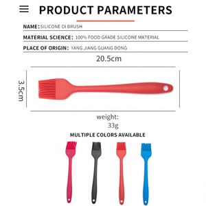 Pennello per olio antiaderente per pasticceria in Silicone <span class=keywords><strong>salsa</strong></span> per barbecue cottura pennello in Silicone resistente alle alte Temperature strumenti per cottura e pasticceria stick - Product Image 3