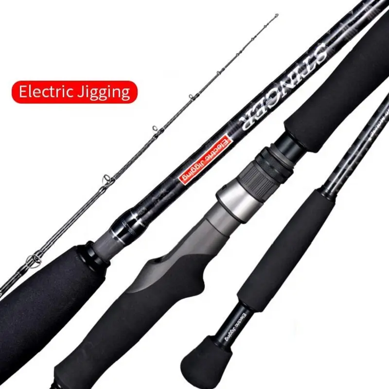 Madmouse Stinger-caña de pescar eléctrica para Jigging, 1,9 m, 26-30kg de potencia, señuelo Max400 PE3-8, calidad japonesa, cañas de fundición para barco de agua salada