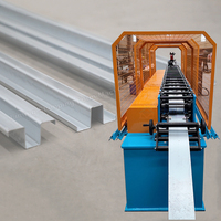 Machine de formage à rouleaux pour profilés Omega Keel, profilés pour cloisons sèches, type bande