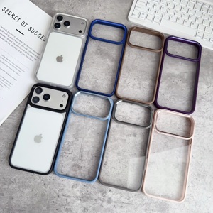 Funda de teléfono móvil con placa trasera acrílica con borde TPU suave para <span class=keywords><strong>iPhone</strong></span> 17 Plus 17air 17pro <span class=keywords><strong>Max</strong></span> - Product Image 2