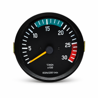 CORKIAUTO Tachometer 24V 100mm untuk Mercedes Benz W210 W202 W140 Pengukur Kecepatan Digital