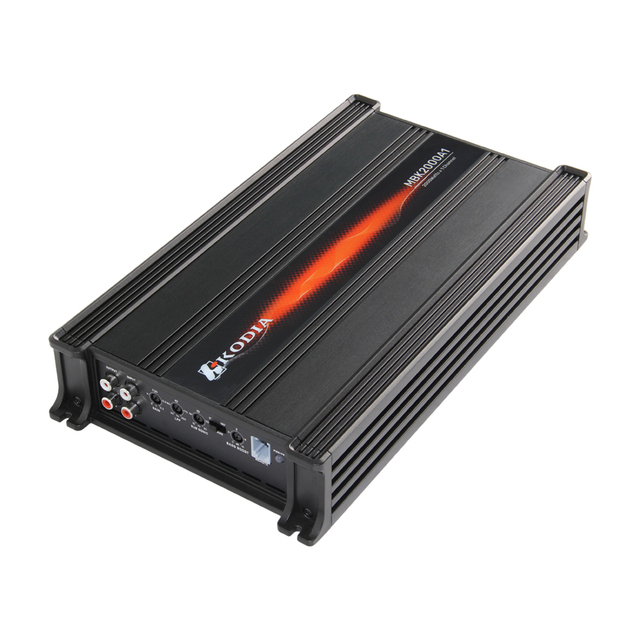 Factory Direct 2000W RMS Mono Block Class D Car Amplifier High Efficiency Car Audio Power Amplifier