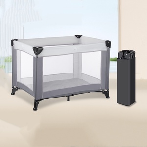 Culla da Viaggio per Neonati Moderna e di Lusso Personalizzata, <span class=keywords><strong>Lettino</strong></span> <span class=keywords><strong>Portatile</strong></span> da Campeggio con Zanzariera - Product Image 2