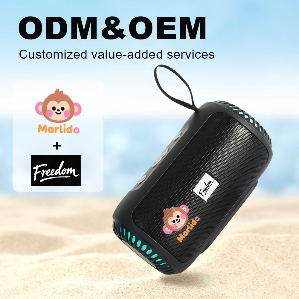 OEM Portable Mini BT Wireless Speakers Outdoor Sports Subwoofer Super Bass RGB Light Wireless Speaker