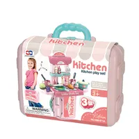Jouet ילדים צעצוע ילדי כיור גדול מכירה לוהטת אופנה פלסטיק מטבח לשחק סט לילד מטבח צעצועי עבור בנות