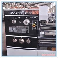 Tour à gros alésage de broche CS6266C/1500mm/ Torno Para Metal Mesin Bubut Engine Tour Machine