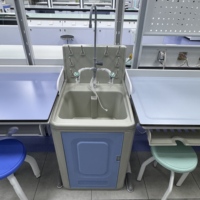 Meubles de laboratoire modernes pour l'école, bureau en acier phénolique, banc de laboratoire et chaise pour les expériences de chimie et de biologie, utilisation en hôpital et en clinique