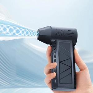 NOUVEAU Souffleur d'air 130000 tr/min avec buse supplémentaire, ventilateur turbo-jet, vitesse du vent 52 m/s, souffleur électrique avec lumière, sécheur de poussière - Product Image 1