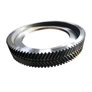 LinYao Oem High Precision Cement Mixer Large Double Helical Gear Ring Herringbone Ring Gear