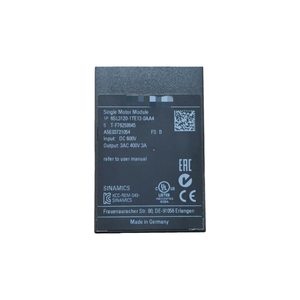 Variador de Frecuencia CA Monofásico Original Nuevo 6SL3120 2TE13 0AA3 45A, Control V/F, 600V 1500W 3000W IP20, Uso Industrial - Product Image 5