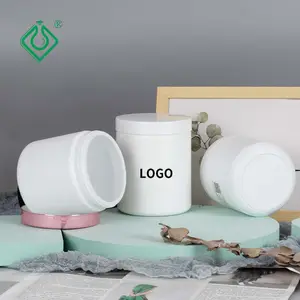 600ml 넓은 입 플라스틱 HDPE 탬퍼 증거 뚜껑 밀폐 항아리