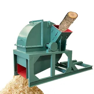 High Efficiency Strong Grinding Machine Tree Branch Mushroom Wood Crusher Diesel High Capacity Wood Chipper Equipment