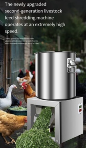 Vente Directe Usine <span class=keywords><strong>Broyeur</strong></span> <span class=keywords><strong>de</strong></span> Légumes en Acier Inoxydable Efficace Hachoir à Fourrage pour Élevage <span class=keywords><strong>de</strong></span> Poulets/Volailles Machine à Couper l'Herbe - Product Image 2