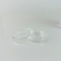 60 Millimeters 90 Millimeters 120 Millimeters Sterile Transparent Plastic Petri Dishes for Laboratory Use