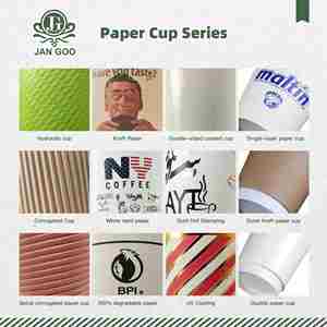 Vasos de Papel Doble PLA de 4oz, 8oz, 10oz, 12oz, 14oz, 16oz, 20oz, 22oz, con Logotipo Impreso Personalizado, Estampado en Caliente, para Café, con Tapa - Product Image 5