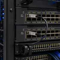 Kabel DAC SFP+ 10G Alternatif Tembaga yang Hemat Biaya untuk Modul Optik Pasif Direct Attach Rack Cabling Pusat Data Server