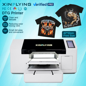 Impresora DTG de una sola estación XinFlying <span class=keywords><strong>A3</strong></span>, impresora de escritorio de 40*50 cm, 2 cabezales, impresora de prendas DTG, máquina de impresión de camisetas - Product Image 1