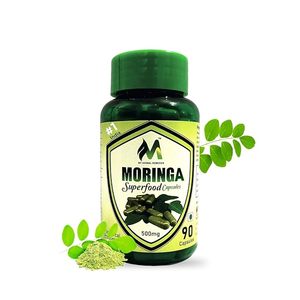 Cápsulas de Moringa, Extracto de Planta, Suplemento Herbal Natural para Aumentar la Energía, Reforzar la Inmunidad y Protección Antioxidante - Product Image 5