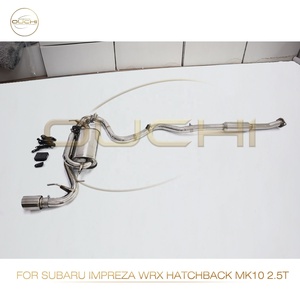 Sistema de Escape para Subaru <span class=keywords><strong>Impreza</strong></span> WRX <span class=keywords><strong>Hatchback</strong></span> MK10 2.5T, Acero Inoxidable con Válvula y Silenciador, Piezas de Alto Rendimiento para Auto - Product Image 2