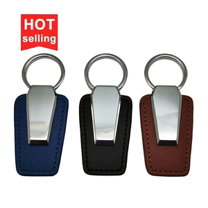 Porte-clés en cuir PU de haute qualité, personnalisable par sublimation <span class=keywords><strong>laser</strong></span>, porte-clés en similicuir et métal, llaveros Marcas De Carro - Product Image 3