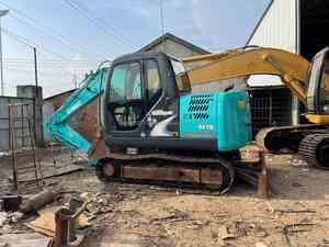Excavadora Hidráulica Usada Kobelco SK75, Oruga, de Japón, Bajo Precio, Buen Estado, Motor, Caja de Cambios, Rodamientos, Gran Venta, Modelo 2023, 9 Toneladas - Product Image 2
