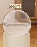 Ensemble de bols universels portables pour nourriture et eau pour chats et chiens, grande capacité, matériau PP de qualité alimentaire, pour l'alimentation des animaux domestiques à la maison