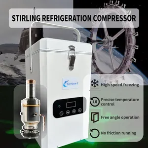 Congelador portátil de baixa temperatura ultra para armazenamento de vacinas 2L de pequena capacidade -120c