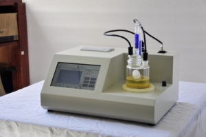CJOMT002 Automatic Transformer Oil Moisture Tester 0.1ppm-100% <b>Range</b> 0.1ug Resolution Complies With ASTM D1533 LCD Data Storage - Product Image 2