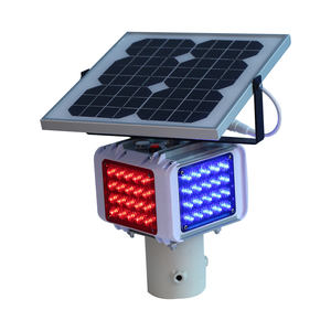 Profilé en aluminium Flash 9v Rouge Bleu Double Led Strobe Led Solar Traffic <span class=keywords><strong>Signal</strong></span> <span class=keywords><strong>Light</strong></span> - Product Image 1