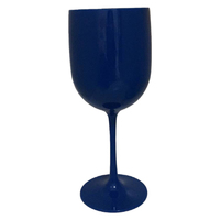 Logo personnalisé Flûte à vin en acrylique blanc Gobelets à vin en plastique Flûtes à champagne en acrylique coloré