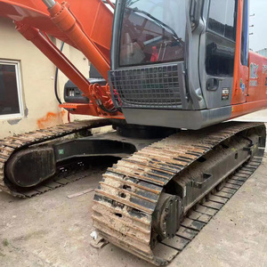 Excavateur Hitachi ZX210 d'occasion-Pelleteuse hydraulique japonaise sur chenilles originale de 20 tonnes, en bon état pour les travaux de construction - Product Image 2