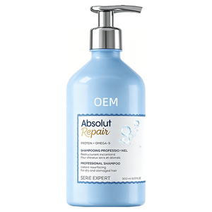 Shampooing Professionnel Réparateur <span class=keywords><strong>Absolut</strong></span> OEM 500ml (16.9oz), Lavage Instantané Rénovateur aux Protéines et Oméga-9 pour Cheveux Secs et Abîmés - Product Image 1