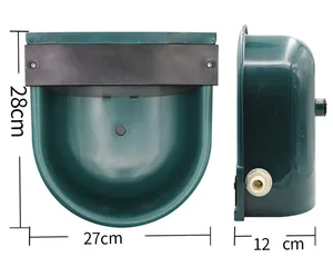 热卖4L牛马塑料水槽自动饮用浮球罐牲畜饮水碗