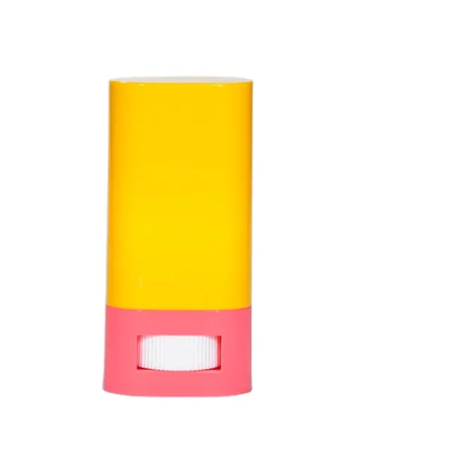 Vazio 20ml Twist Desodorante Stick Stock Recipiente Desodorante Plástico Redondo
