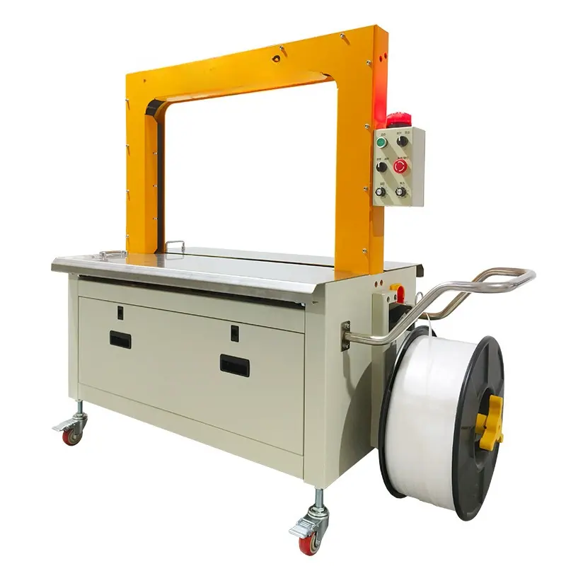 Hot Products strapping machine Power supply 220V Integrated control panel 1.42CBM carton box strapping machine